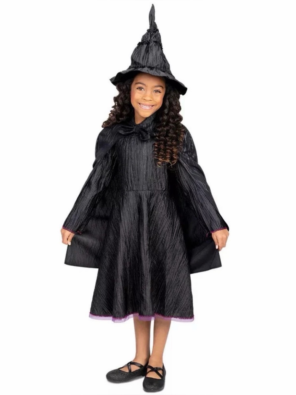 Wicked Kids Deluxe Elphaba Black Defying Gravity Dress Up Set